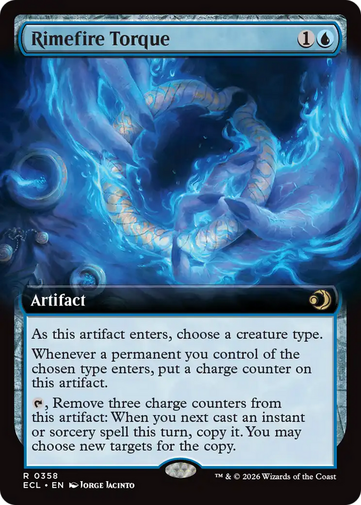 Rimefire Torque (Extended Art) [Lorwyn Eclipsed] Magic: The Gathering