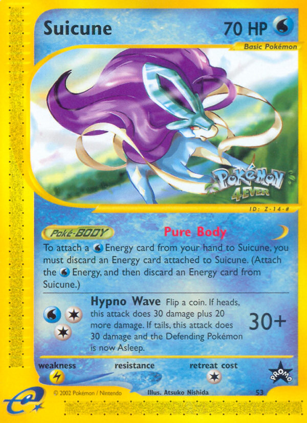 Suicune (53) [Wizards of the Coast: Black Star Promos] Pokémon