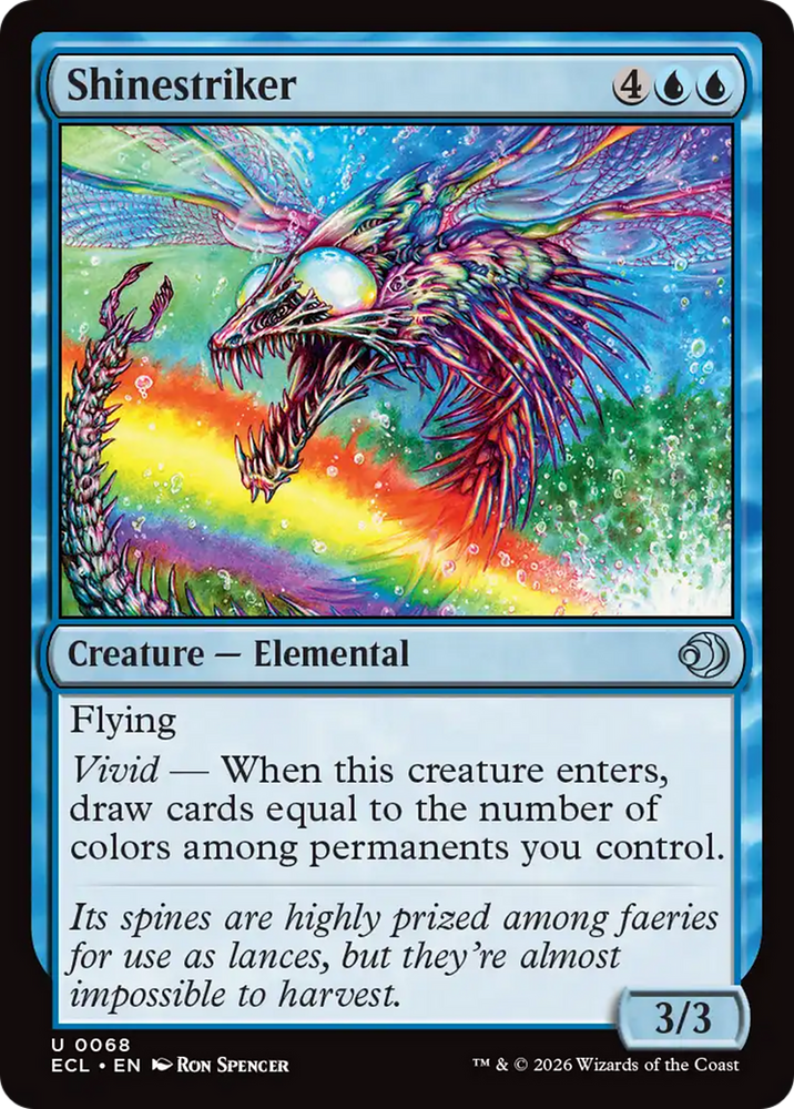 Shinestriker [Lorwyn Eclipsed] Magic: The Gathering