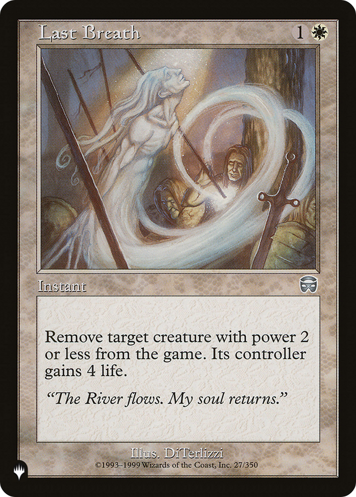 Last Breath [The List] Magic: The Gathering