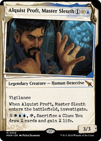 Alquist Proft, Master Sleuth (Showcase) [Murders at Karlov Manor] Magic: The Gathering