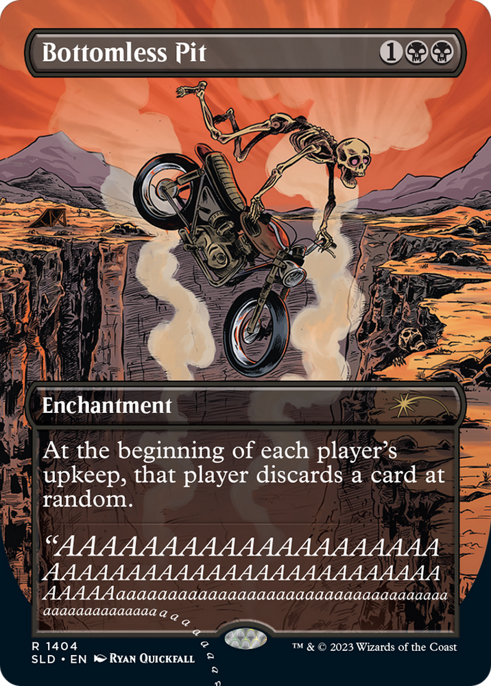 Bottomless Pit [Secret Lair Drop Series] Magic: The Gathering