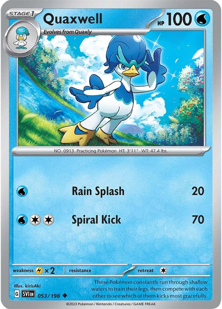 Quaxwell (053/198) [Scarlet & Violet: Base Set] Pokémon