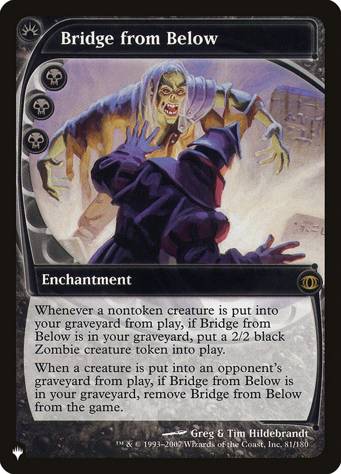Bridge from Below [The List] Magic: The Gathering
