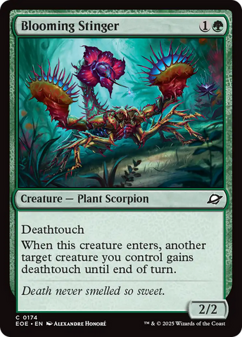 Blooming Stinger [Edge of Eternities] Magic: The Gathering