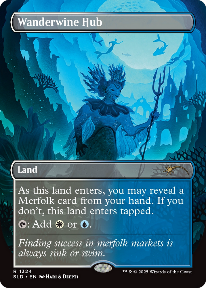 Wanderwine Hub [Secret Lair Drop Series] Magic: The Gathering