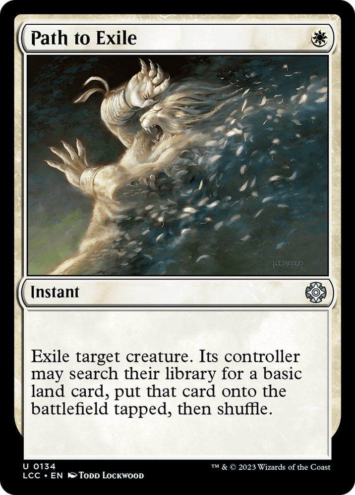 Path to Exile [The Lost Caverns of Ixalan Commander] Magic: The Gathering