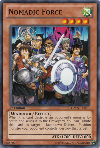 Nomadic Force [GAOV-EN040] Common Yu-Gi-Oh!