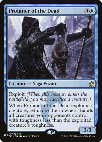 Profaner of the Dead [The List] Magic: The Gathering