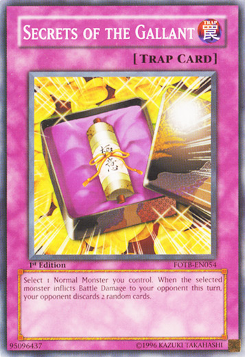 Secrets of the Gallant [FOTB-EN054] Common Yu-Gi-Oh!