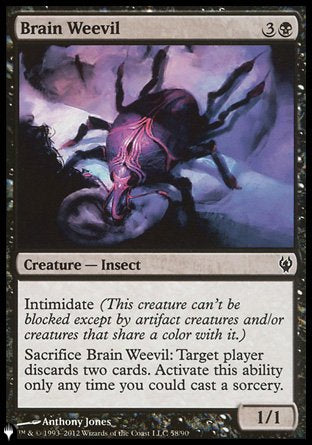 Brain Weevil [The List] Magic: The Gathering