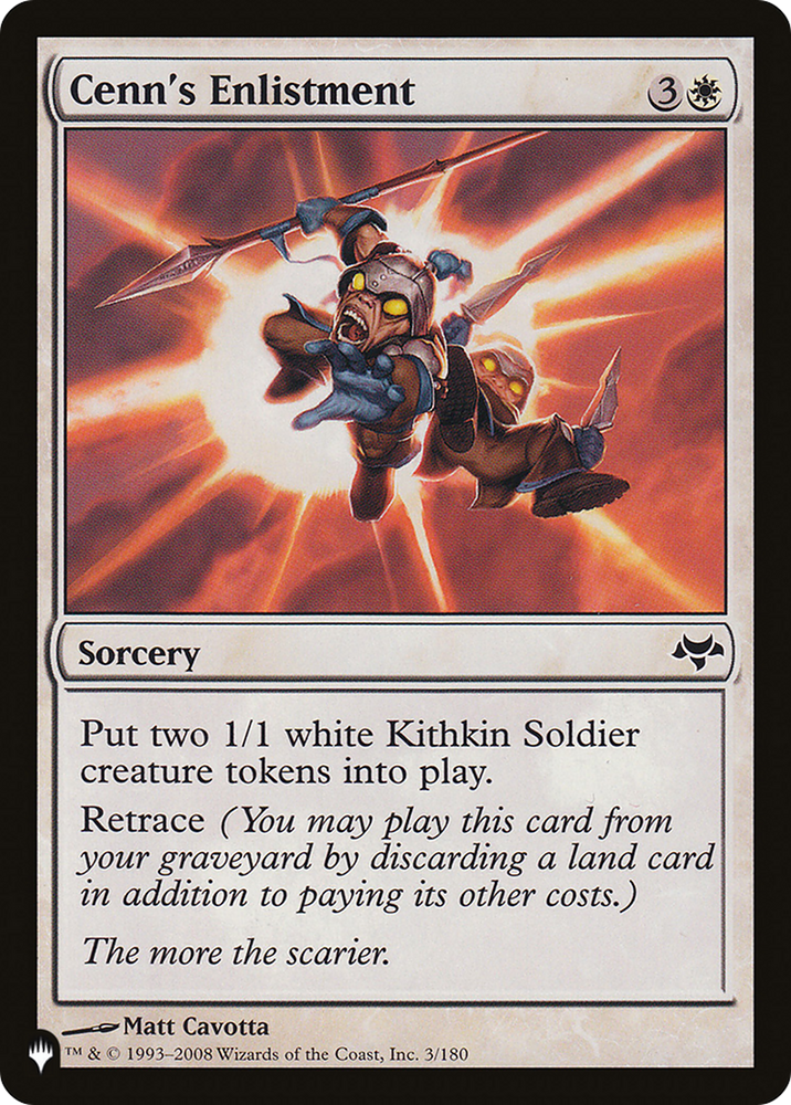 Cenn's Enlistment [The List] Magic: The Gathering