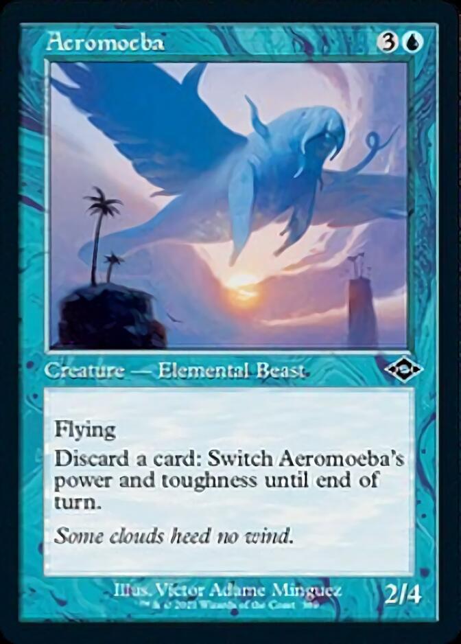 Aeromoeba (Retro Foil Etched) [Modern Horizons 2] Magic: The Gathering