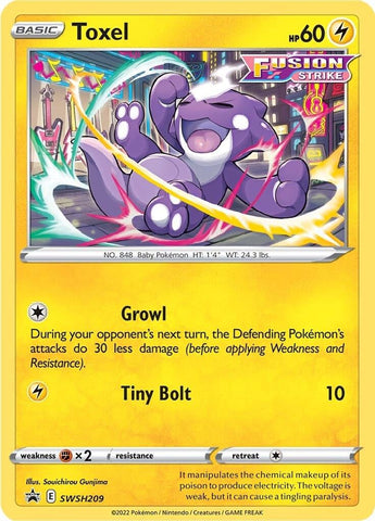 Toxel (SWSH209) [Sword & Shield: Black Star Promos] Pokémon