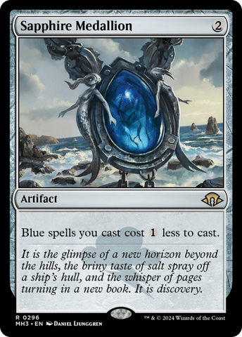 Sapphire Medallion [Modern Horizons 3] Magic: The Gathering