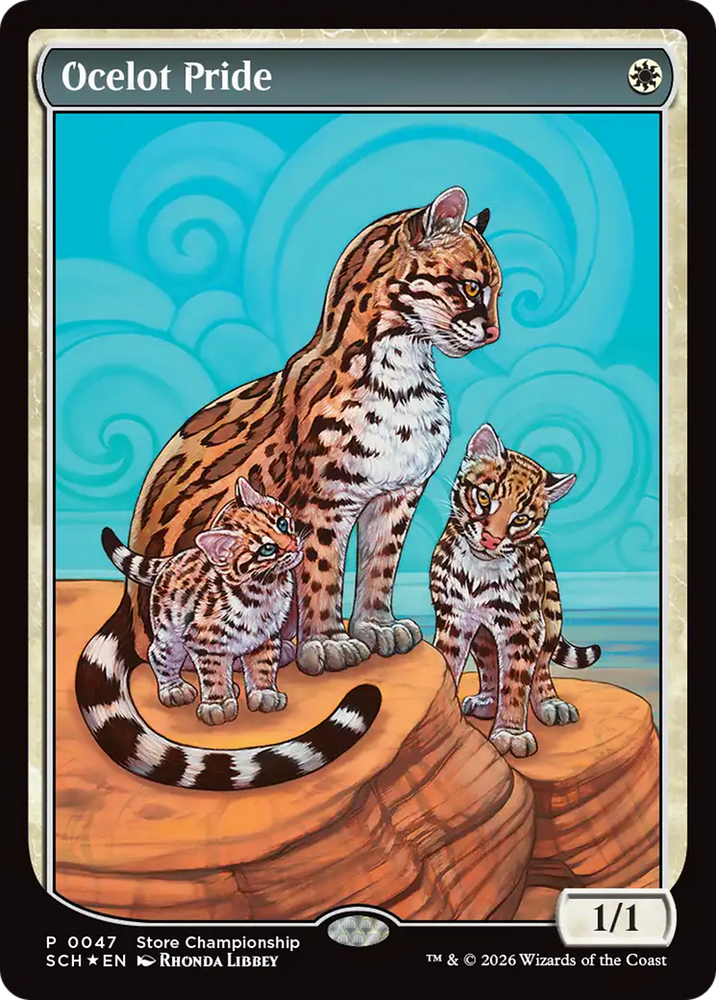 Ocelot Pride [Media Promos] Magic: The Gathering