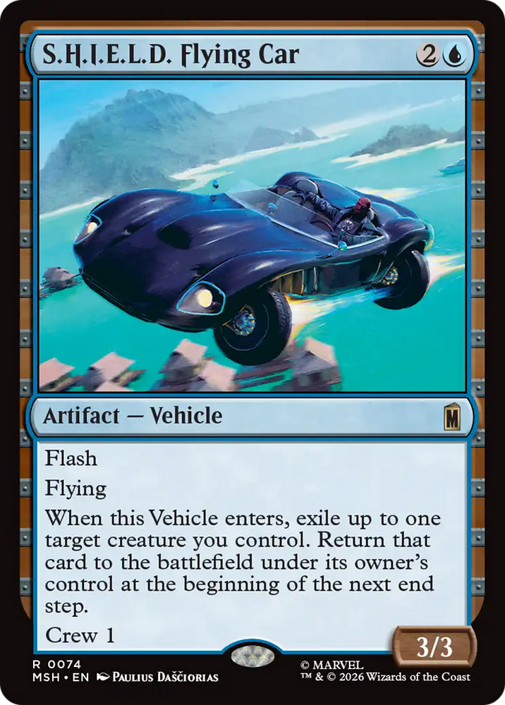 S.H.I.E.L.D. Flying Car [Marvel Super Heroes] Magic: The Gathering