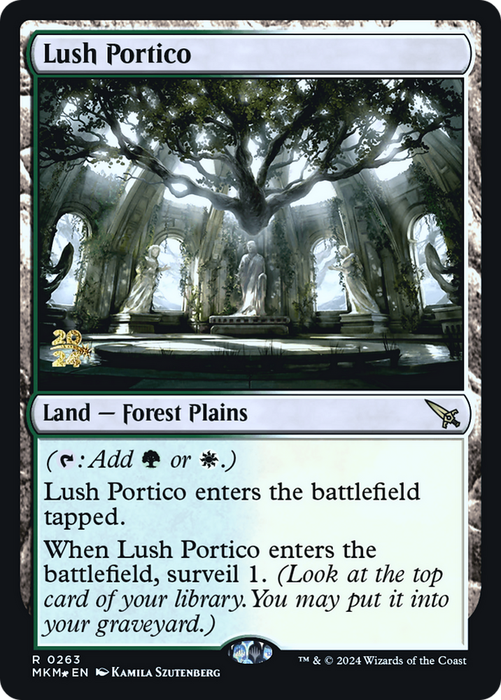 Lush Portico [Murders at Karlov Manor Prerelease Promos] Magic: The Gathering