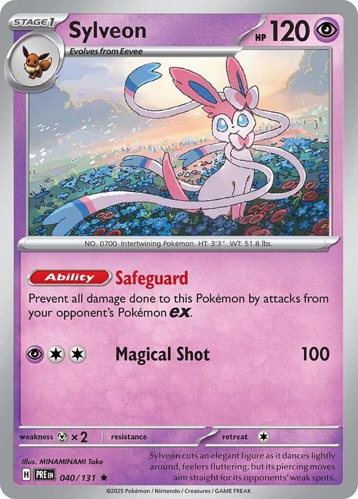 Sylveon (040/131) [Scarlet & Violet: Prismatic Evolutions] Pokémon
