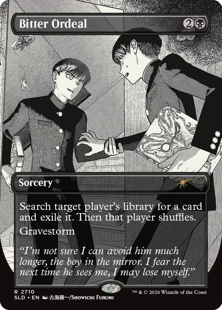 Bitter Ordeal [Secret Lair Drop Series] Magic: The Gathering