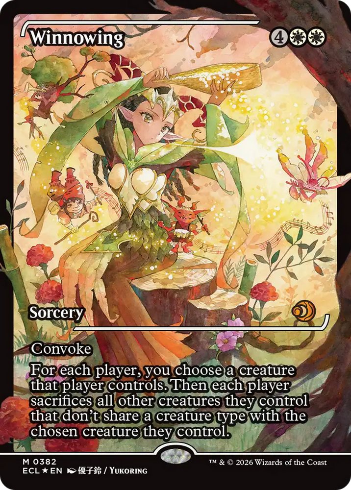Winnowing (Showcase) [Lorwyn Eclipsed] Magic: The Gathering