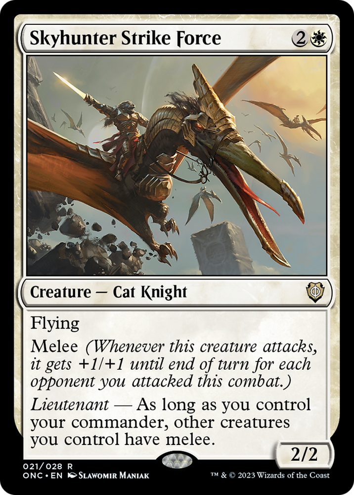 Skyhunter Strike Force [Phyrexia: All Will Be One Commander] Magic: The Gathering