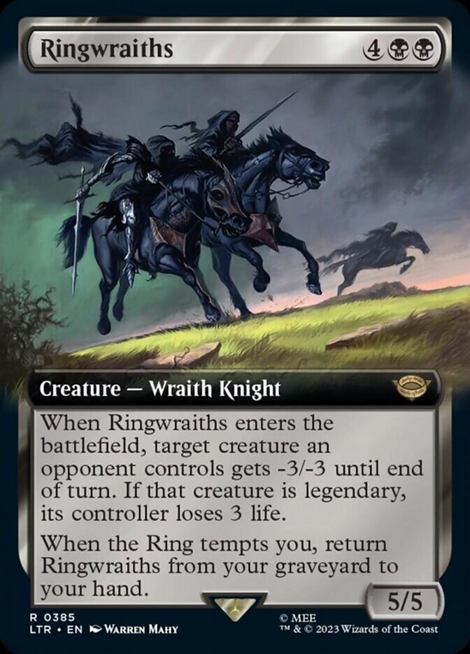 Ringwraiths (Extended Art) [The Lord of the Rings: Tales of Middle-Earth] Magic: The Gathering