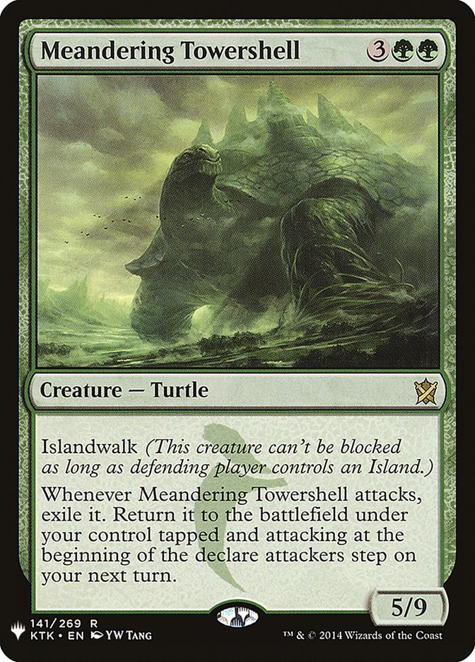 Meandering Towershell [The List] Magic: The Gathering