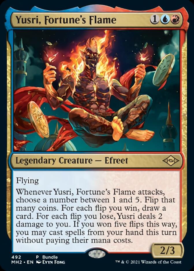 Yusri, Fortune's Flame (Bundle) [Modern Horizons 2] Magic: The Gathering