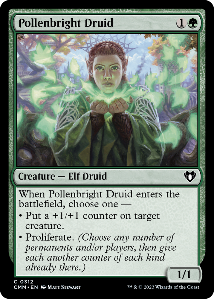 Pollenbright Druid [Commander Masters] Magic: The Gathering