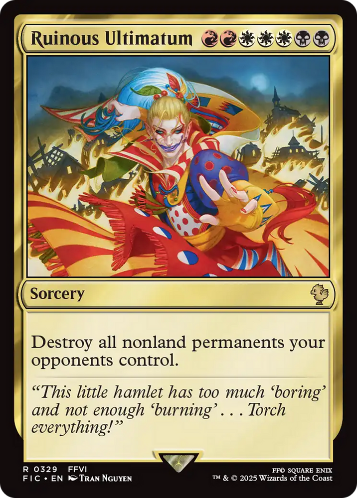 Ruinous Ultimatum [FINAL FANTASY Commander] Magic: The Gathering