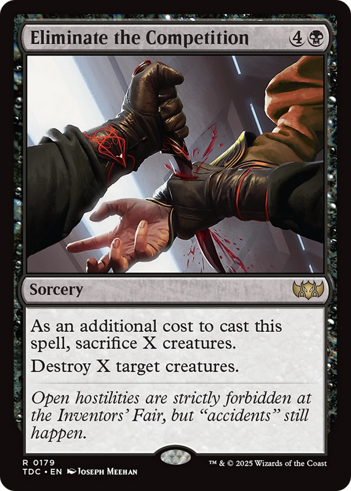 Eliminate the Competition [Tarkir: Dragonstorm Commander] Magic: The Gathering