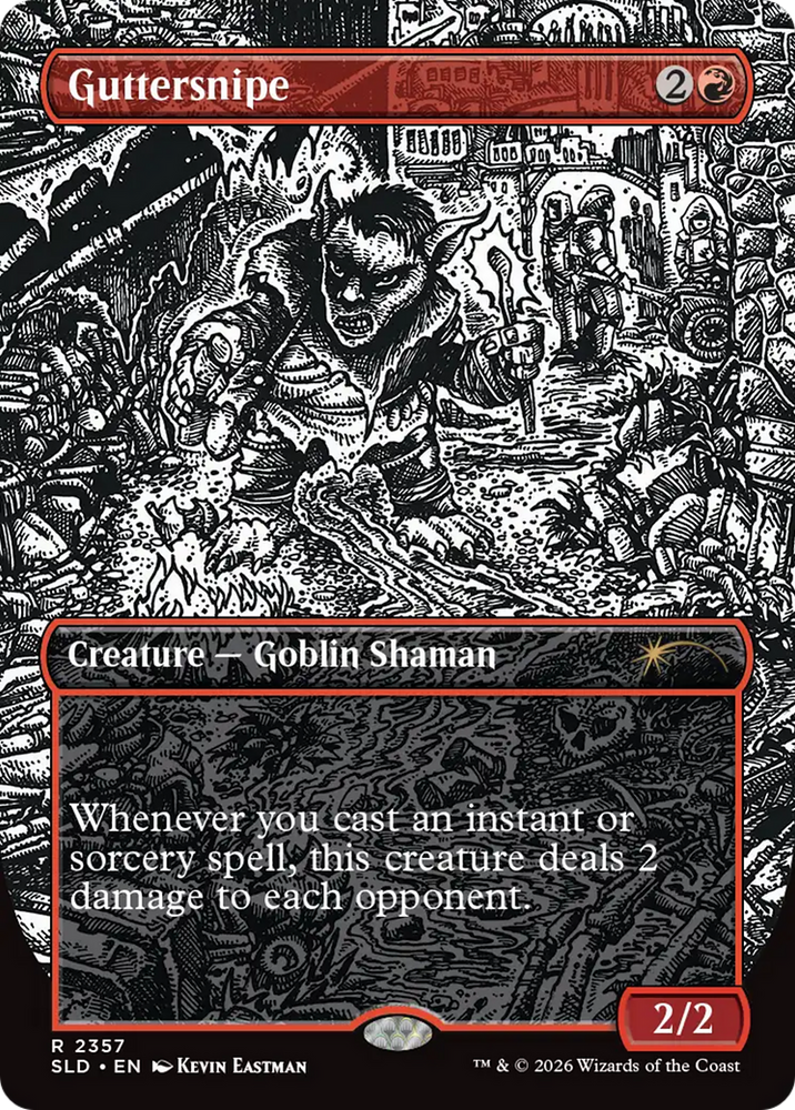 Guttersnipe (2357) [Secret Lair Drop Series] Magic: The Gathering