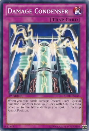 Damage Condenser [SDBE-EN036] Common Yu-Gi-Oh!