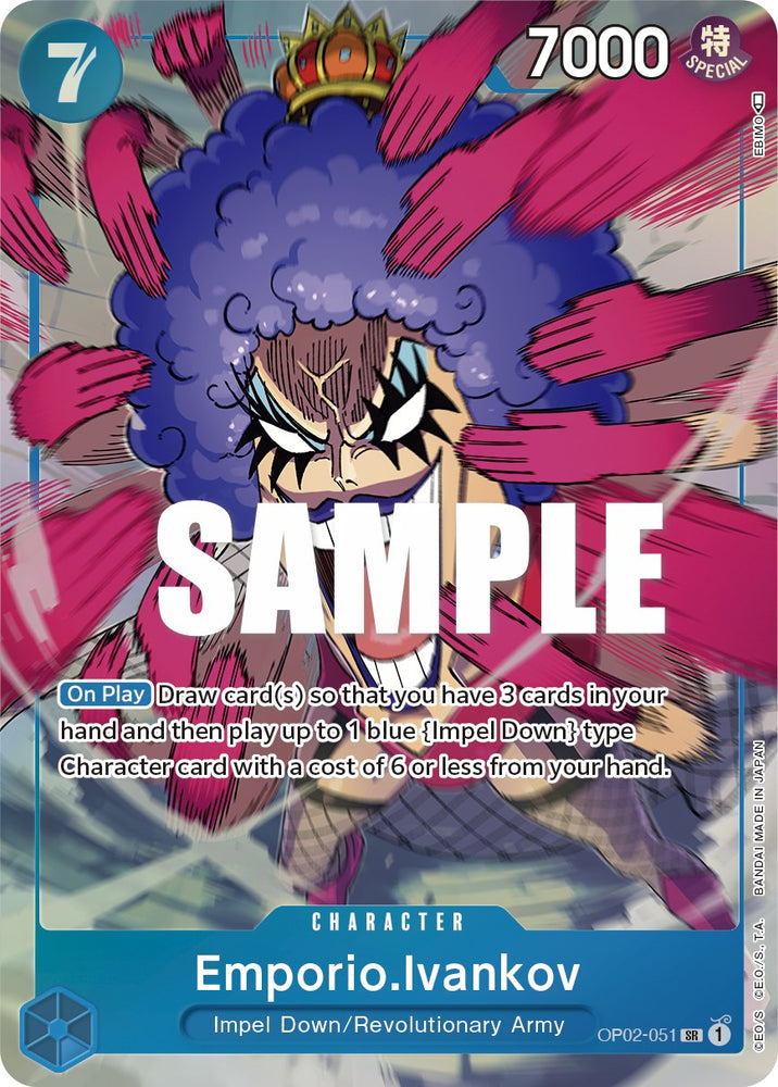 Emporio.Ivankov (Alternate Art) [Paramount War] Bandai