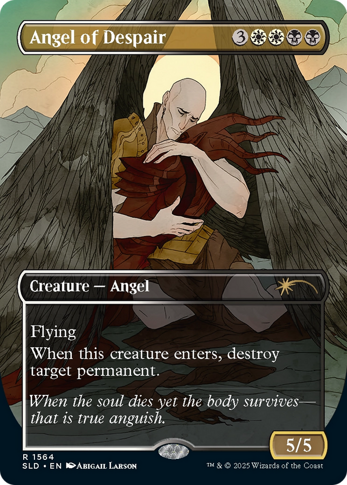 Angel of Despair (Rainbow Foil) [Secret Lair Drop Series] Magic: The Gathering