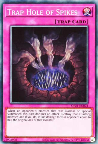 Trap Hole of Spikes [OP21-EN024] Common Yu-Gi-Oh!