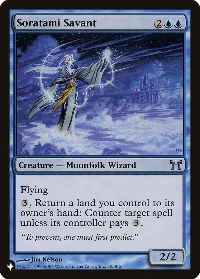 Soratami Savant [The List] Magic: The Gathering