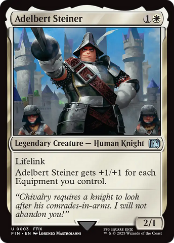 Adelbert Steiner [FINAL FANTASY] Magic: The Gathering