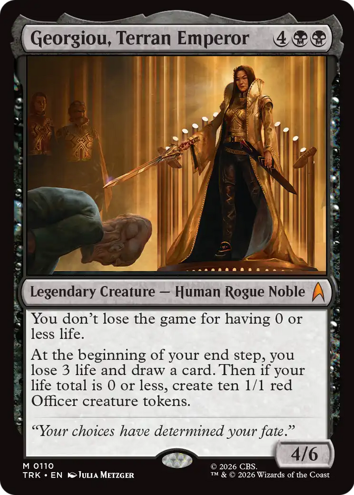 Georgiou, Terran Emperor [Star Trek] Magic: The Gathering