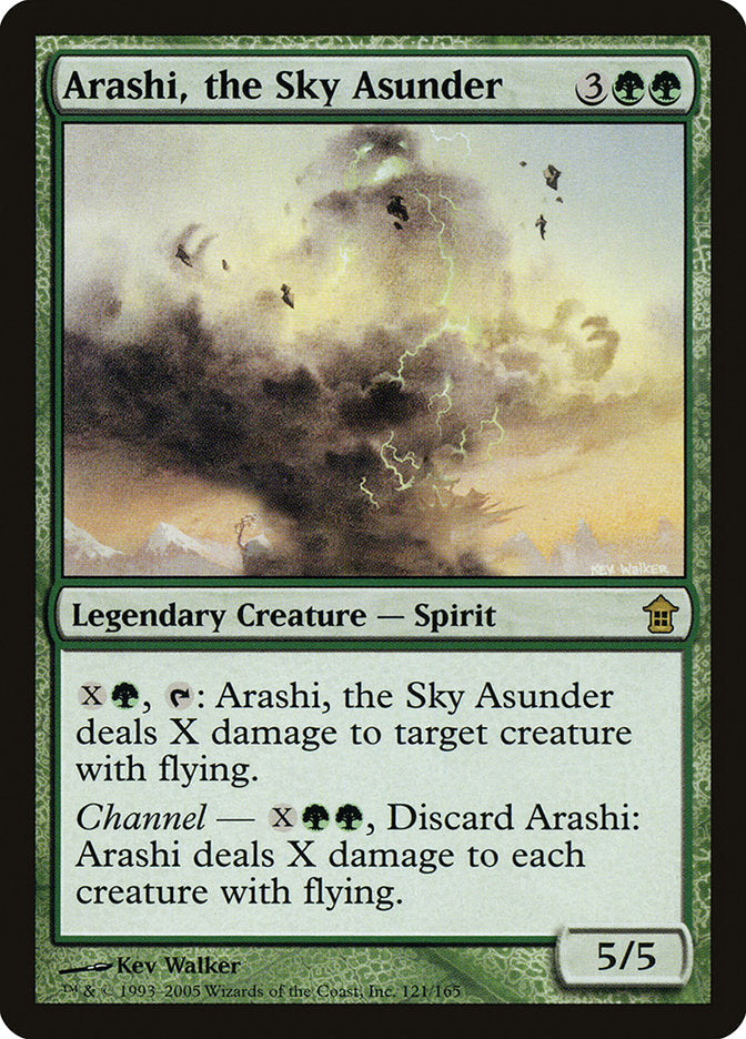 Arashi, the Sky Asunder [Saviors of Kamigawa] Magic: The Gathering