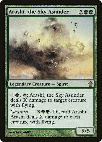 Arashi, the Sky Asunder [Saviors of Kamigawa] Magic: The Gathering