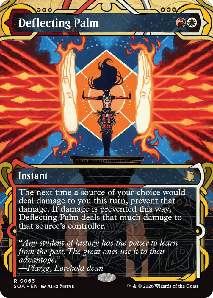 Deflecting Palm [Secrets of Strixhaven: Mystical Archive] Magic: The Gathering