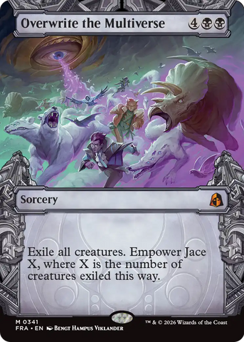 Overwrite the Multiverse (Showcase) [Reality Fracture] Magic: The Gathering