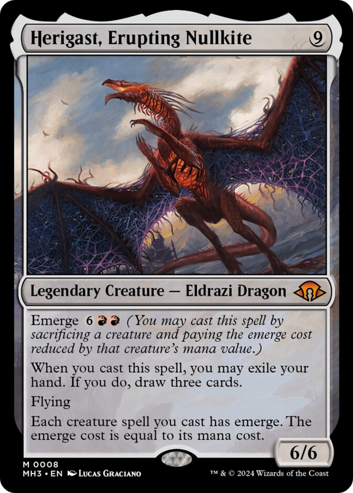 Herigast, Erupting Nullkite [Modern Horizons 3] Magic: The Gathering