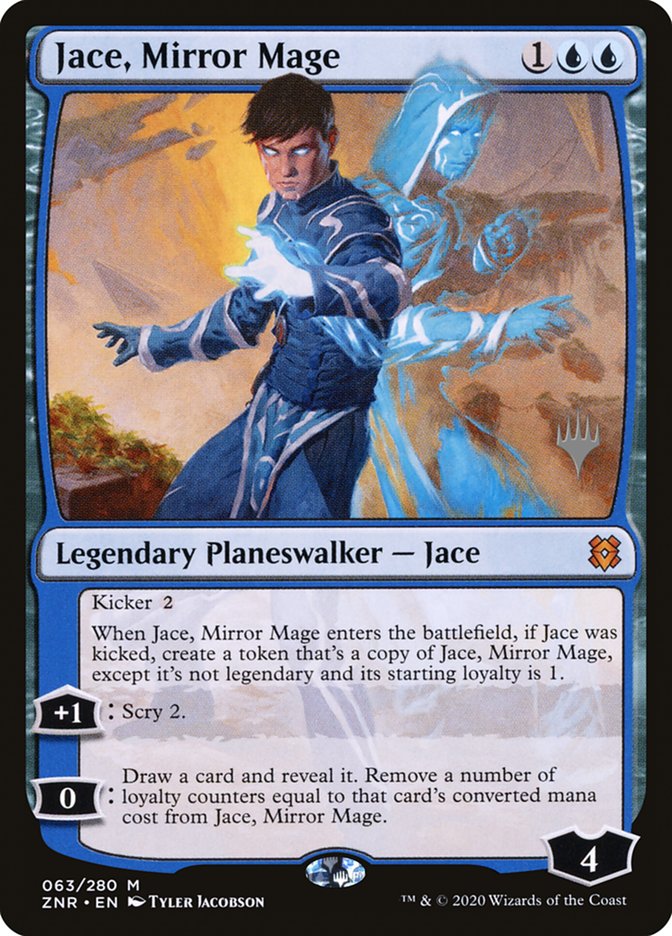 Jace, Mirror Mage (Promo Pack) [Zendikar Rising Promos] Magic: The Gathering