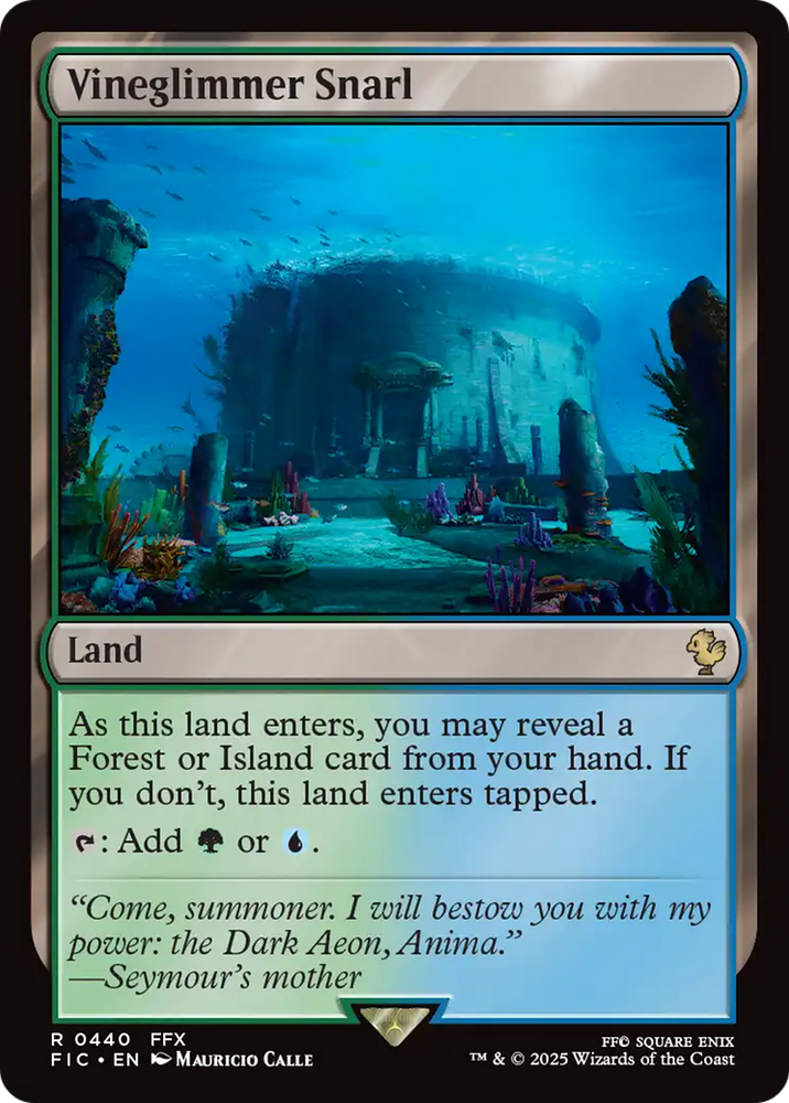 Vineglimmer Snarl [FINAL FANTASY Commander] Magic: The Gathering