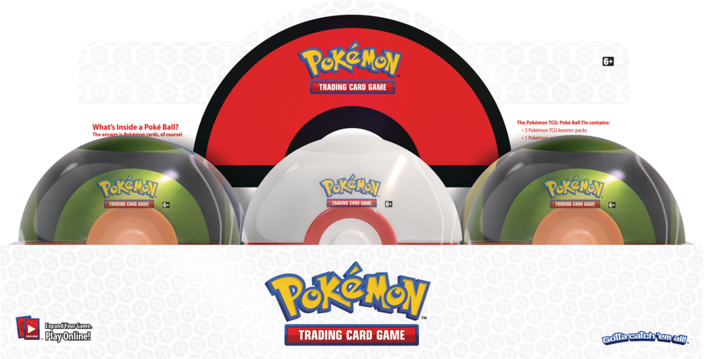 Poke Ball Tin Display (Summer 2020) Pokémon