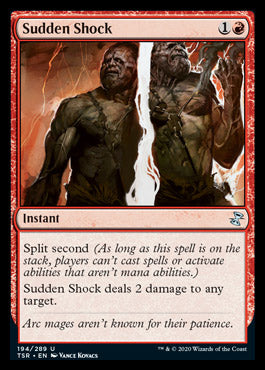 Sudden Shock [Time Spiral Remastered] Magic: The Gathering