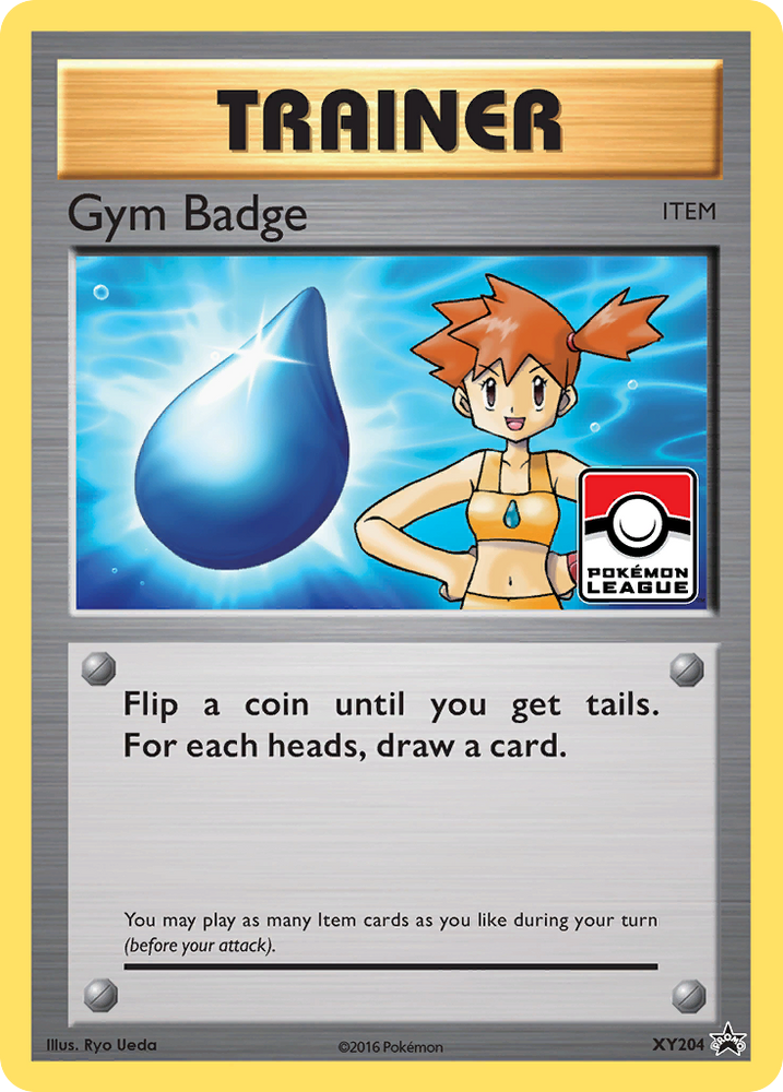 Gym Badge (XY204) (Misty) [XY: Black Star Promos] Pokémon